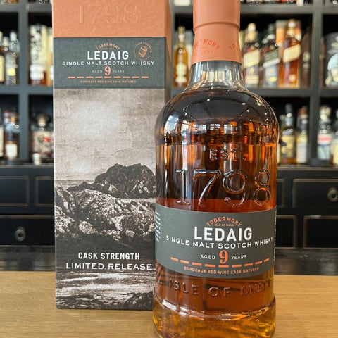 Ledaig 9 Year Old - Bordeaux Red Wine Cask Matured - Limited Edition