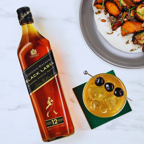 Johnnie Walker Black Label 70cl Cocktail Kit with Jigger