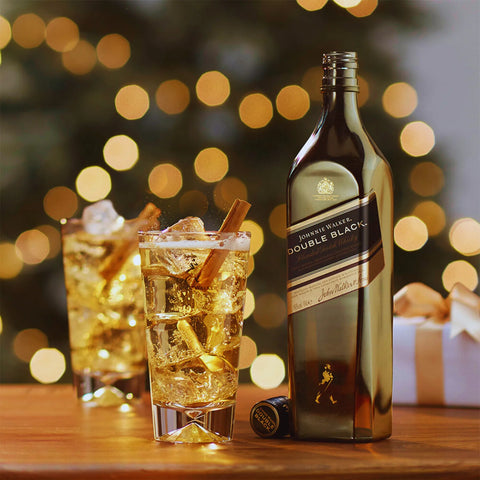 Johnnie Walker Double Black 1L with Tote Bag Festive Pack