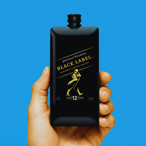 Johnnie Walker Black Label Pocket Scotch 20cl
