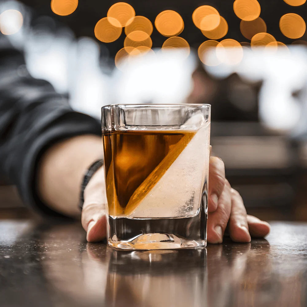 Bevtools Whiskey Ice Cube Drinking Glass