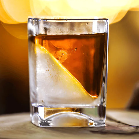 Bevtools Whiskey Ice Cube Drinking Glass