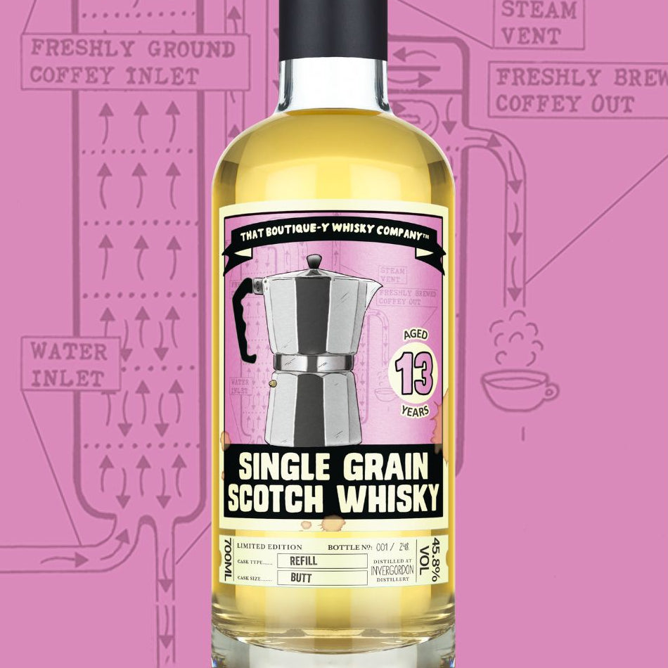 Invergordon 13 Year Old Single Grain Scotch Whisky (That Botique-y Whisky Company) 70cl