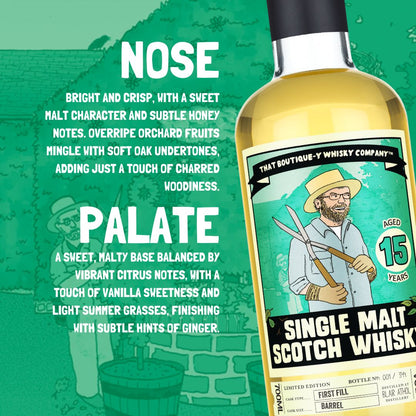 Blair Athol 15 Year Old Highland Single Malt Scotch Whisky (That Botique-y Whisky Company) 70cl
