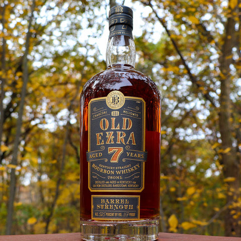 Old Ezra 7 Years Kentucky Straight Bourbon Barrel Strength 117 proof 75cl