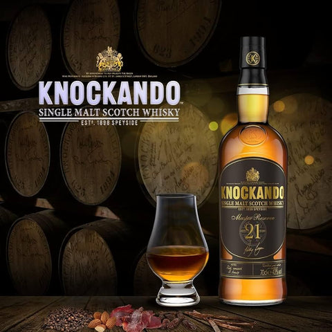 Knockando 21 Year Old Master Reserve Single Malt Scotch Whisky 70cl