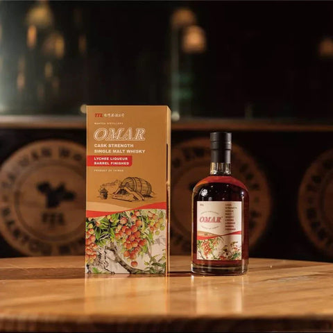 Omar Cask Strength Liqueur Finish Collection (Plum, Lychee, Black Queen, Orange) 70cl