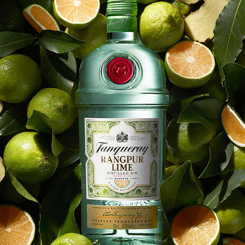 Tanqueray Rangpur Distilled Gin 1L with Gift Bag and Keychain