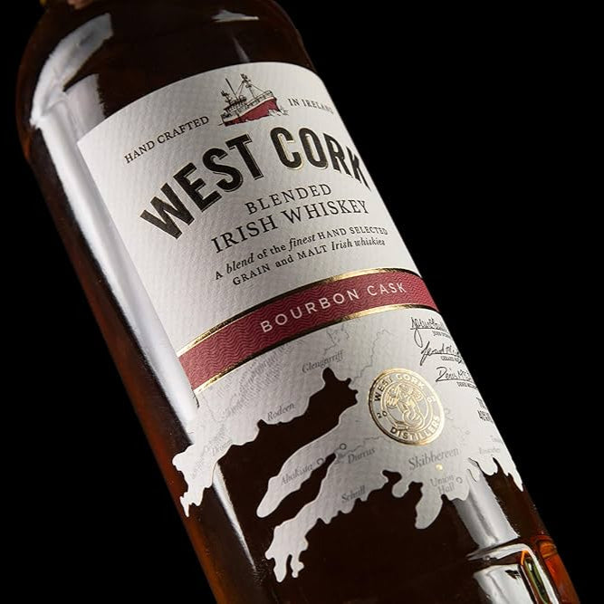 West Cork Bourbon Cask Irish Blended Whiskey 70cl (2 bottles)