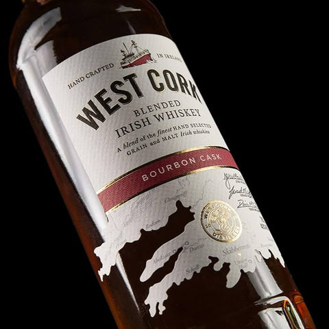 West Cork Bourbon Cask Irish Blended Whiskey 70cl (2 bottles)