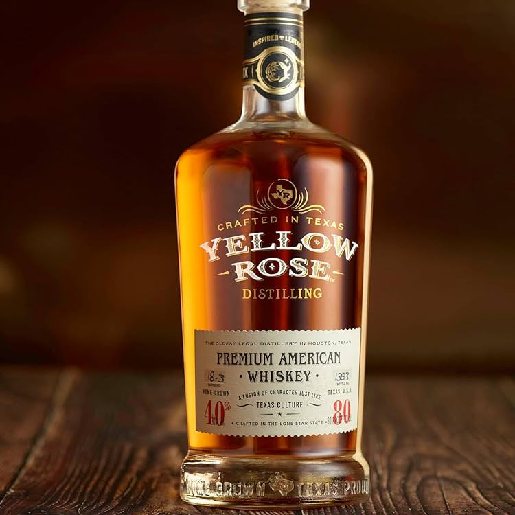 Yellow Rose Texas Premium American Whiskey Batch No. 18.2 70cl