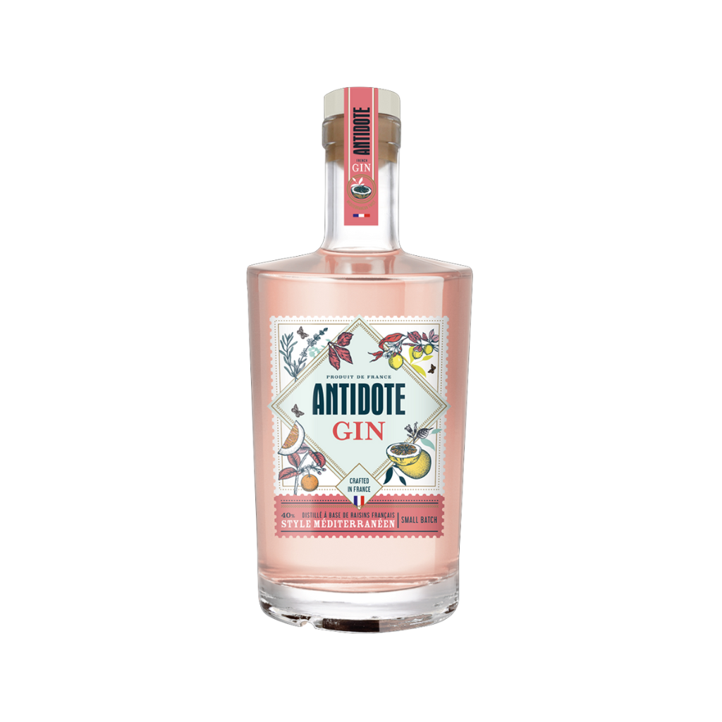 Antidote Rose Style Mediterraneen Gin 70cl