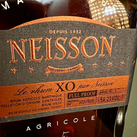 Neisson Le XO Par Agricole Rhum 70cl