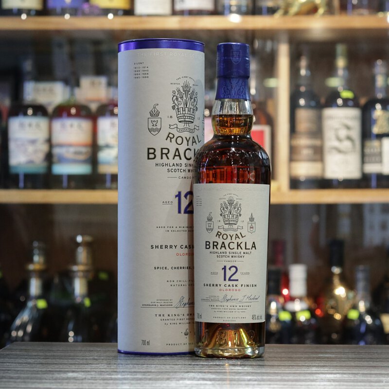 Royal Brackla 12 Year Old Whisky Sherry Cask 70cl (6+1 Bottles)