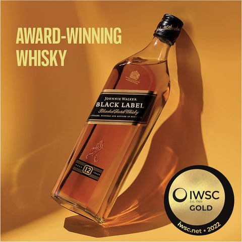 Johnnie Walker Black Label 12 Year Old Whisky 70cl (6bottles)