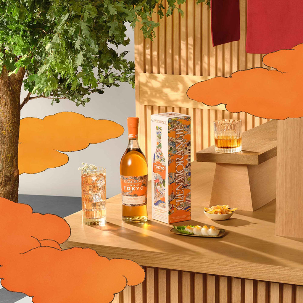 Glenmorangie Tale of Ice Cream & Tale of Tokyo with FREE Bevtools Smoker Bar Set (5 Wood Chip Flavors)