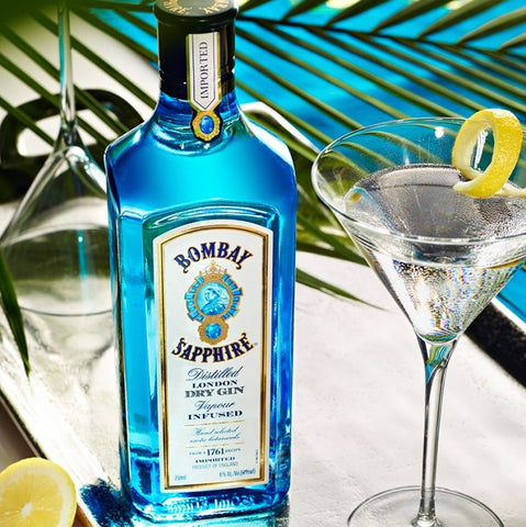 Bombay Sapphire 75cl with 2 FREE Coasters