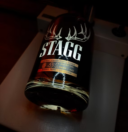 Stagg Barrel Proof Straight Bourbon Whiskey  Batch 24D 63.7 %ABV 127.4 Proof