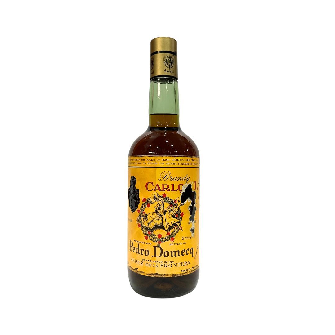 Carlos I Pedro Domecq Brandy Solera Especial Jerez 75cl (Vintage Bottling)