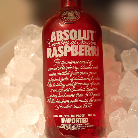 Absolut Raspberri Vodka 1L