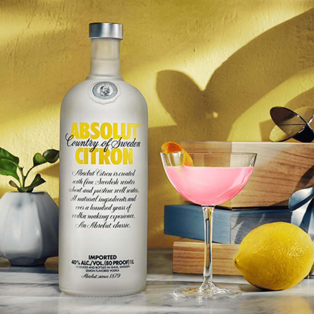 Absolut Citron Vodka 1L