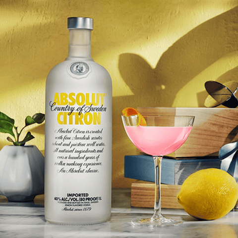 Absolut Citron Vodka 1L