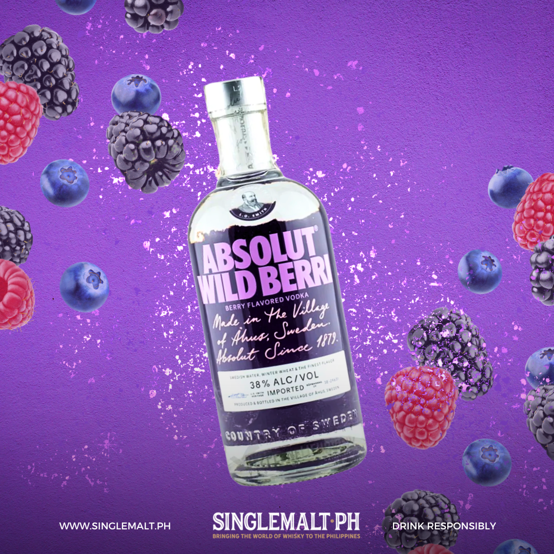 Absolut Wild Berri 38% 70cl