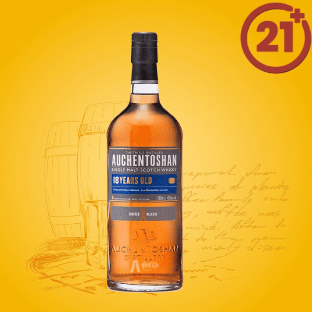 Auchentoshan 18 Year Old Single Malt Whisky 700ml