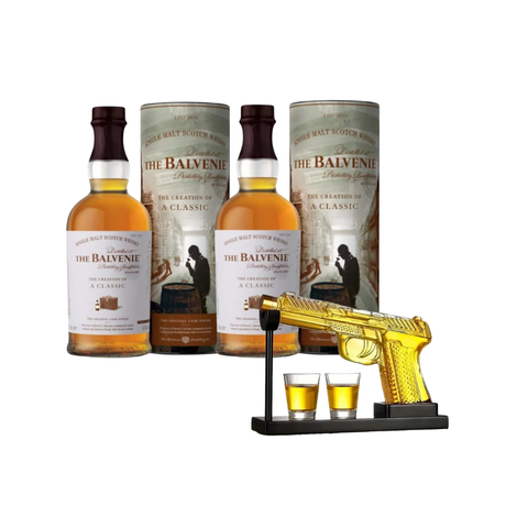 BUY 2 Balvenie The Creation of a Classic 70cl GET FREE Gun Decanter Set