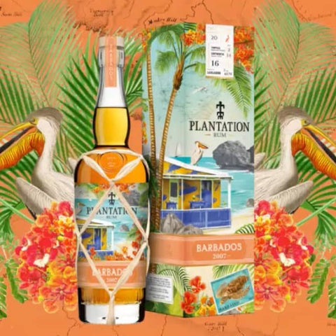Plantation Barbados Vintage 2007 - West Indies Rum Distillery 16 Year Old 48.7% 70cl