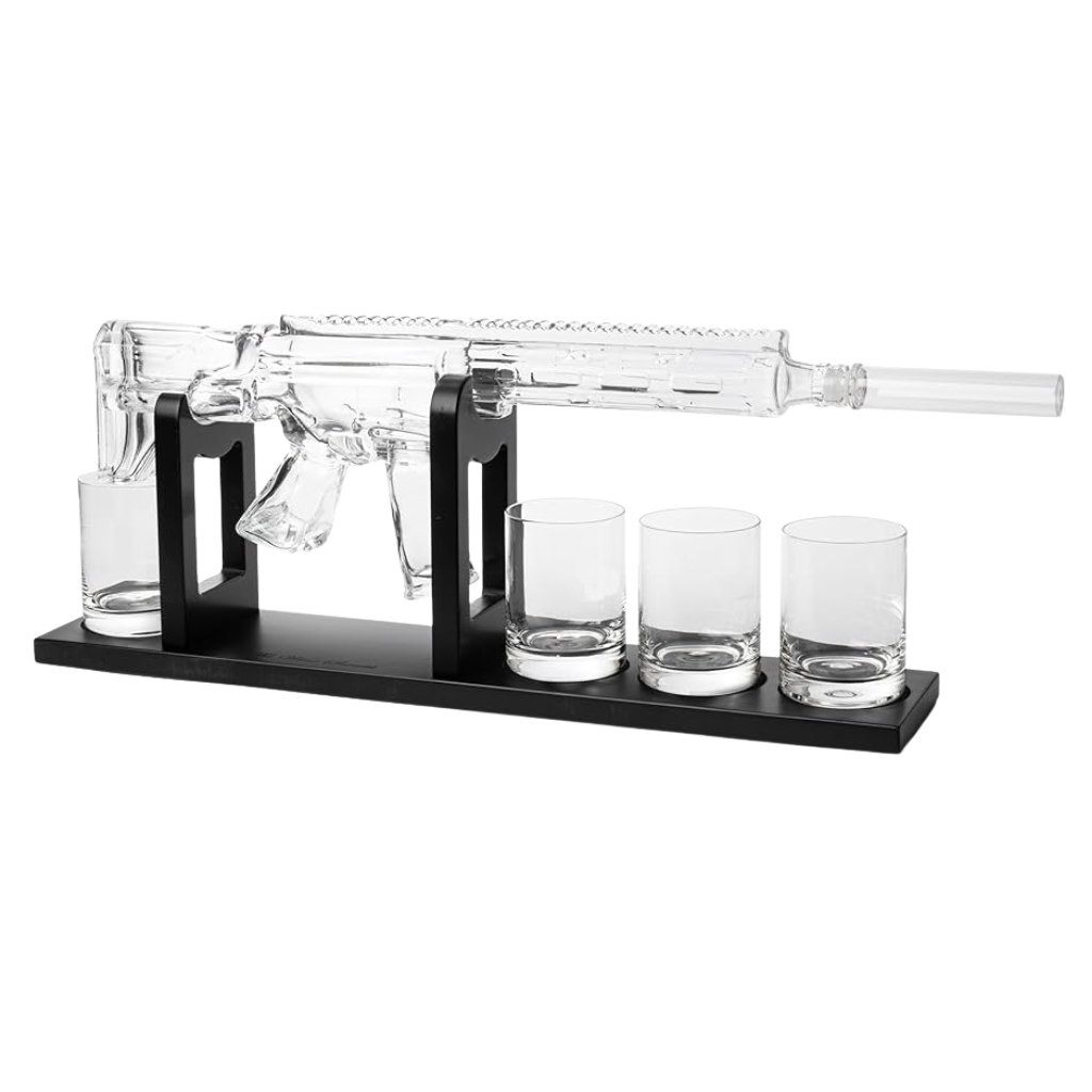 Bevtools Rifle Decanter Set 80cl