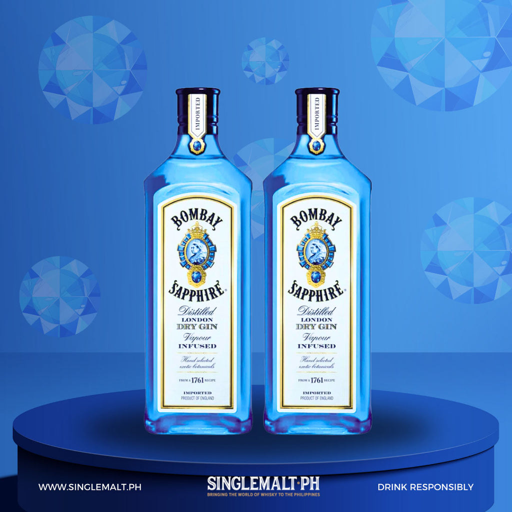 Bombay Sapphire 75cl (2 Bottles)