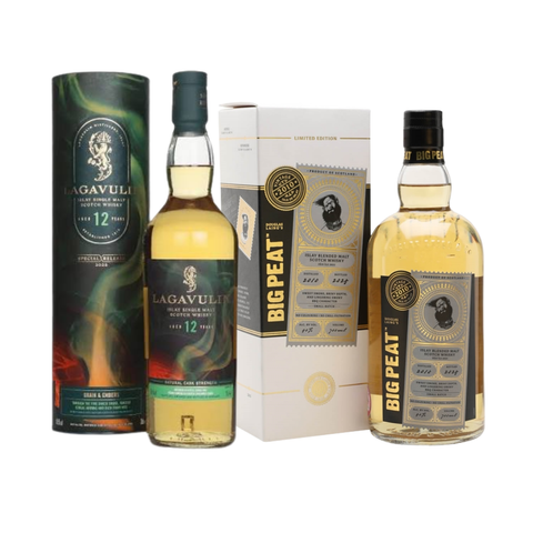 Buy Lagavulin 12 Year Old 2025 SR 70cl Get Big Peat Feis Isle 2025 70cl (Peat Lovers Ultimate Bundle)