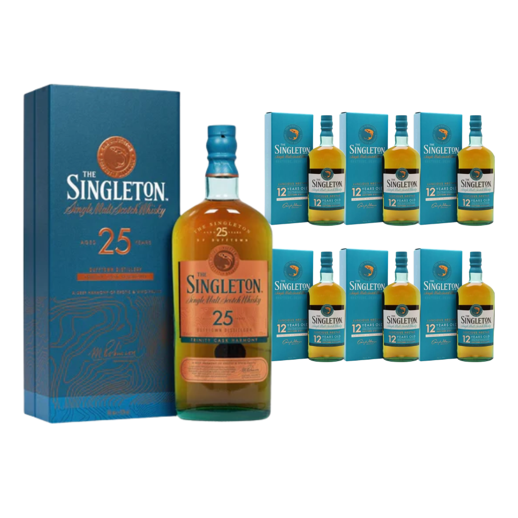 Buy Singleton of Dufftown 25 Year Old 70cl Get 6 Bottles of Singleton of Dufftown 12 Year Old