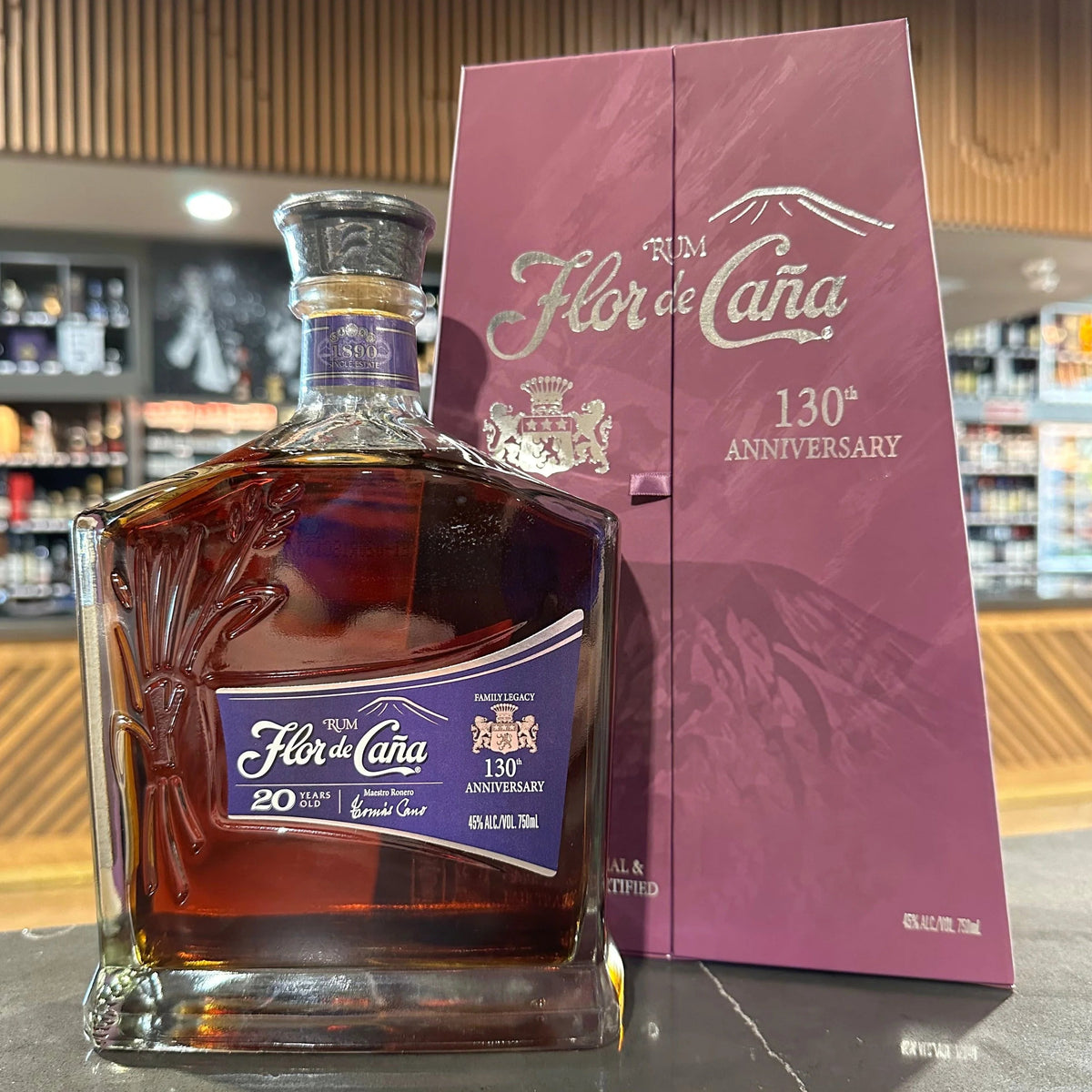 Flor De Caña 130th Anniversary Rum - Limited Release
