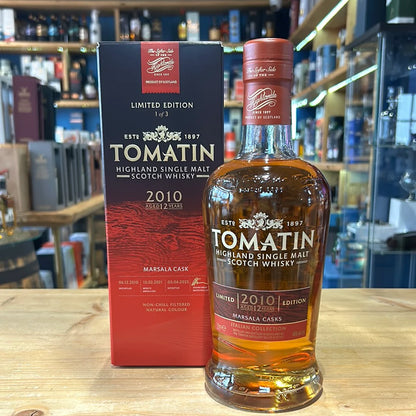 Tomatin 12 Year Old Italian Collection 2010 - Marsala Cask 70cl