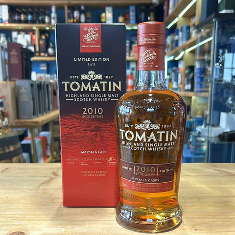Tomatin 12 Year Old Italian Collection 2010 - Marsala Cask 70cl