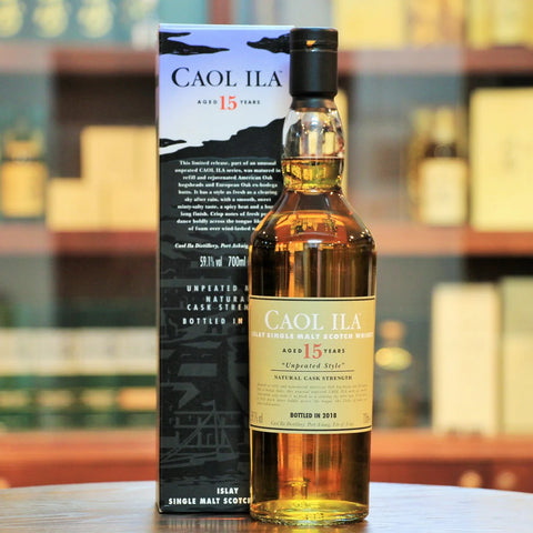 Caol Ila 15 Year Old Unpeated  - Limited Edition 700ml
