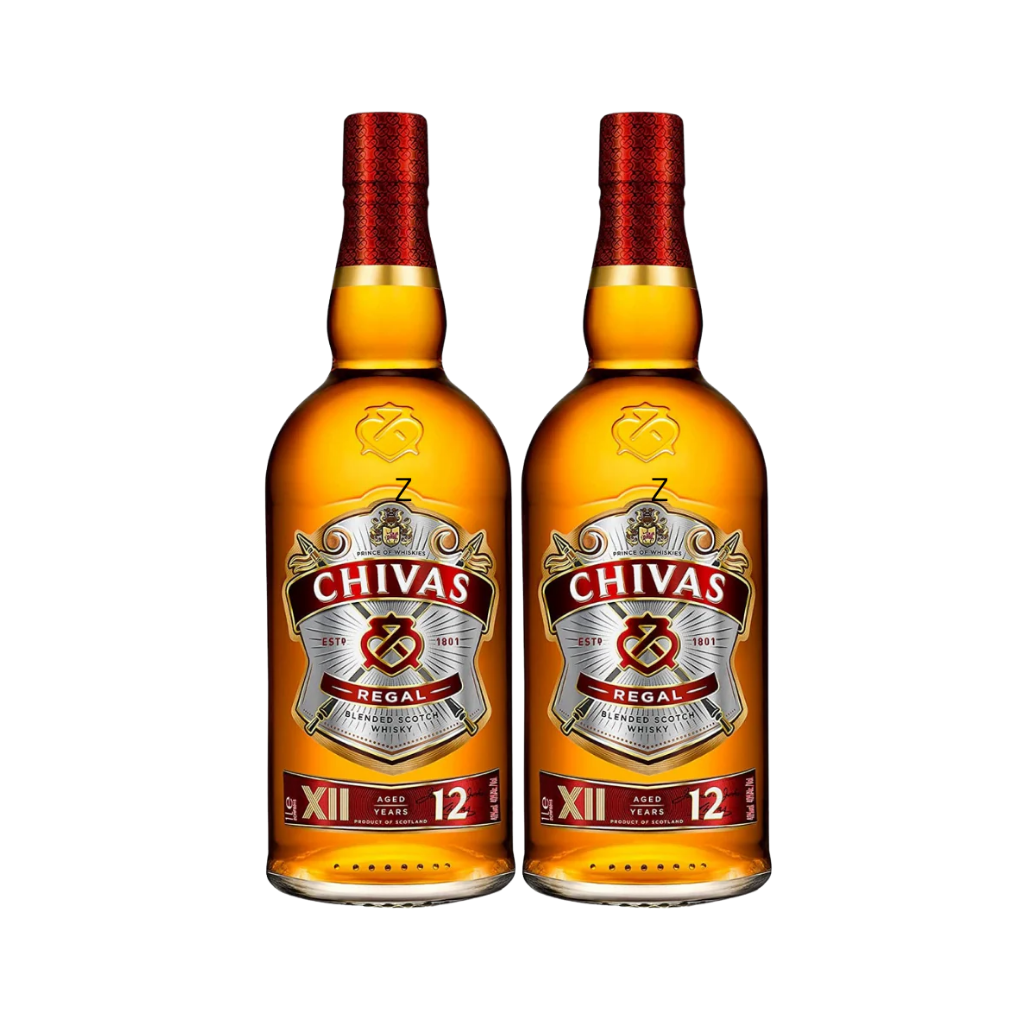 Chivas Regal 12 Year Old 1L (2 Bottles)