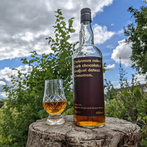 Christmas Cake & Dark Chocolate & Medjool Dates & Cinnamon & Sherry Casks & Casks Strength 12 Year Old 70cl