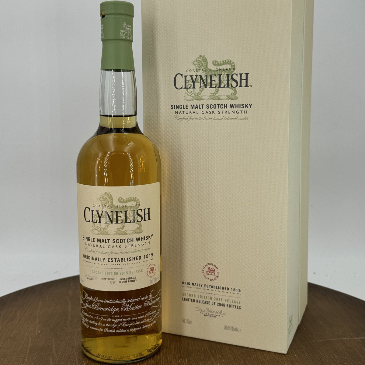 Clynelish Select Reserve 2015 Release 2nd Edition 56.1% 70cl - Limited Edition