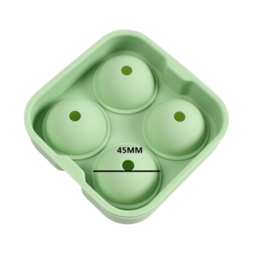 Bevtools Silicon 4 Holes Golf Ice Ball Mold