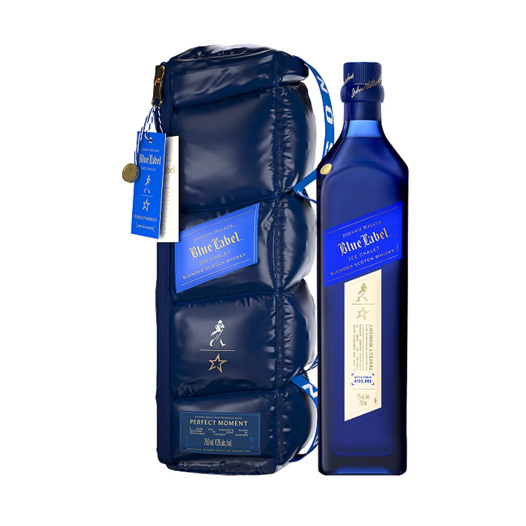 Johnnie Walker Blue Label Ice Chalet Blended Scotch Whisky 75cl