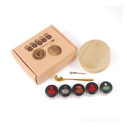 Bevtools Smoker Bar Set 5 Flavors Wood Chips
