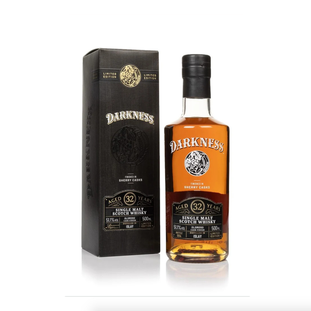 Darkness Islay Single Malt 32 Year Old Oloroso Cask Finish 50cl