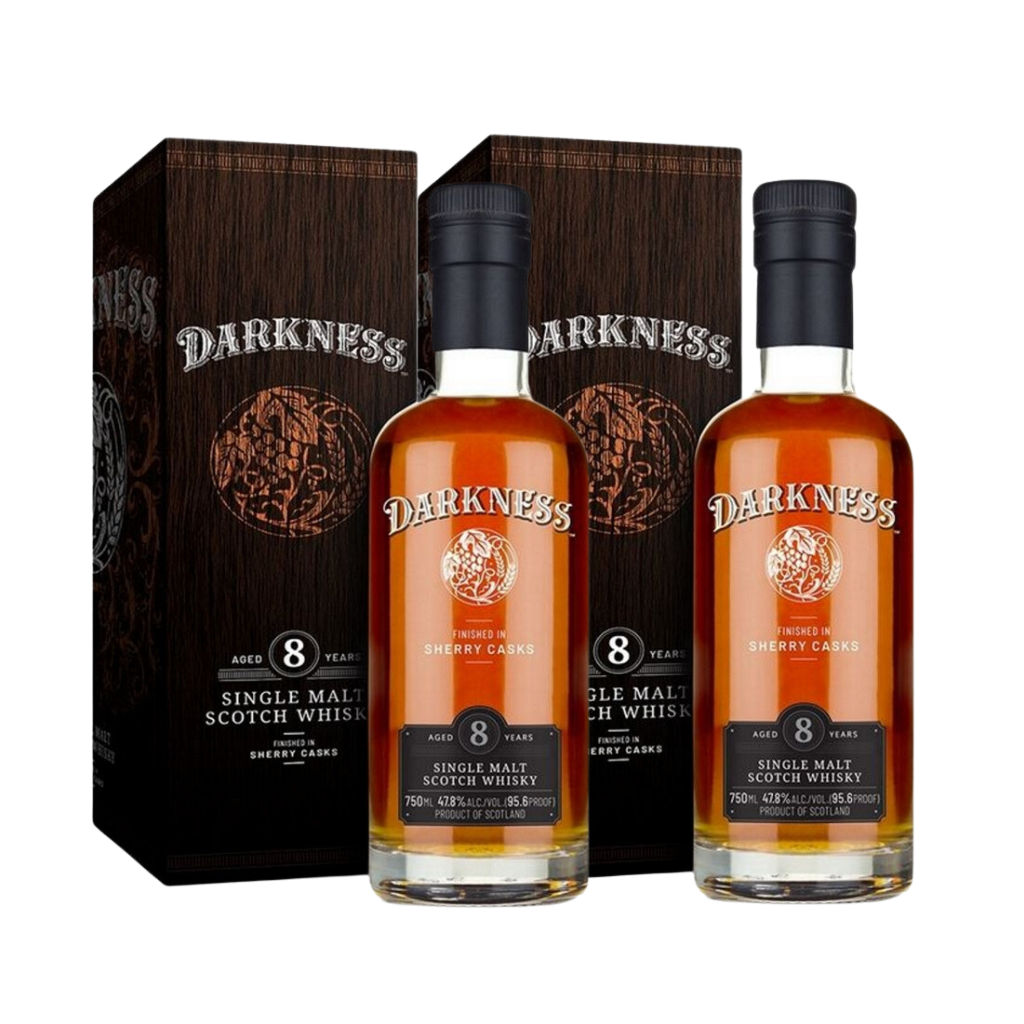 Darkness 8 Year Old (2 Bottles) 75cl