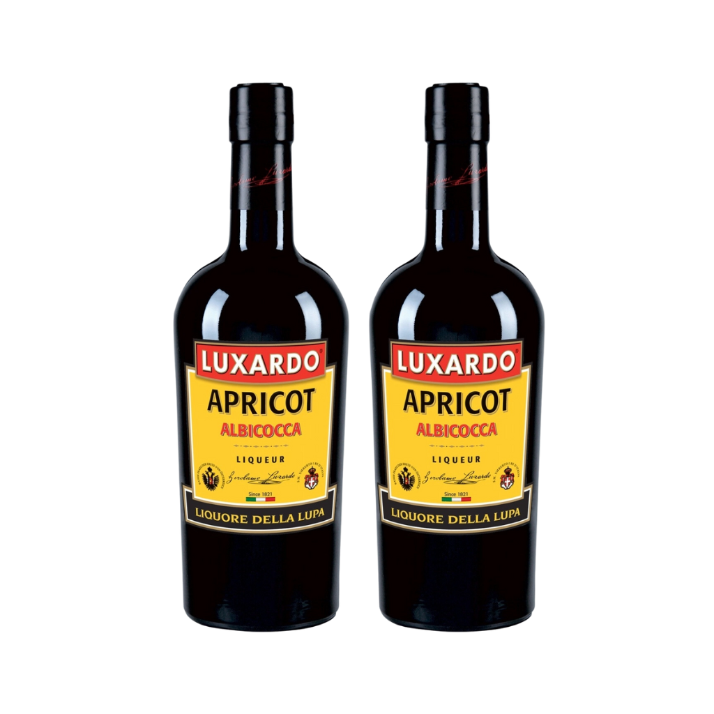 Luxardo Apricot Liqueur Liquore della Lupa (2 bottles)