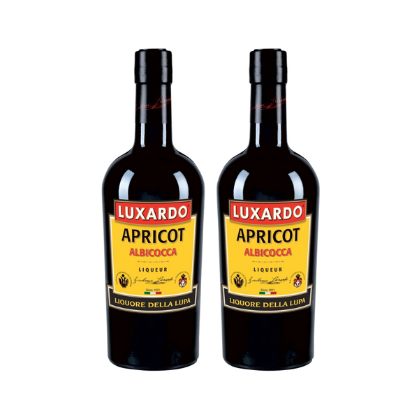 Luxardo Apricot Liqueur Liquore della Lupa (2 bottles)