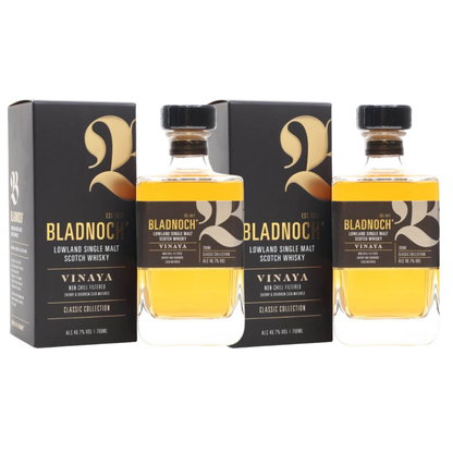 Bladnoch Vinaya Singlemalt Scotch Whisky 70cl (2 bottles)