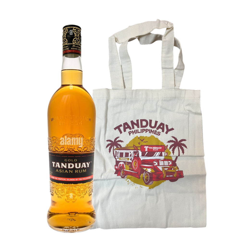 Tanduay Asian Rum Gold with FREE Ecobag Jeepney